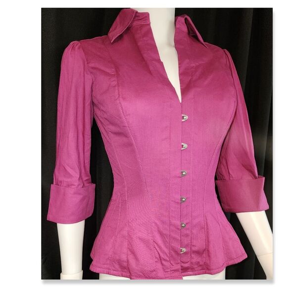Corset Story Dusty Rose Corset Shirt - Picture 3 of 16